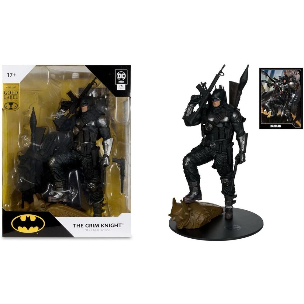 McFarlane DC Multiverse The Grim Knight (Batman) Gold Label Exclusive Mint Box